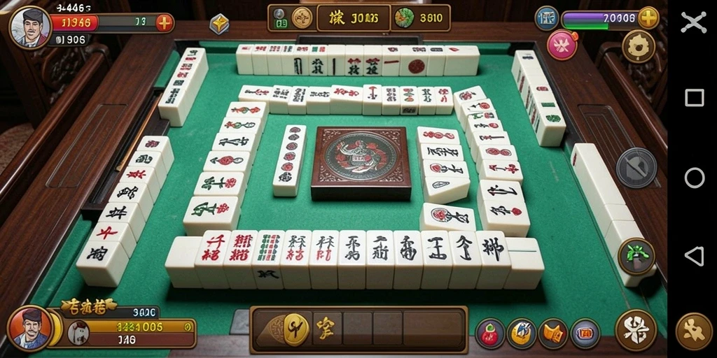Tampilan gameplay Mahjong yang menantang dan menyenangkan di 3446.