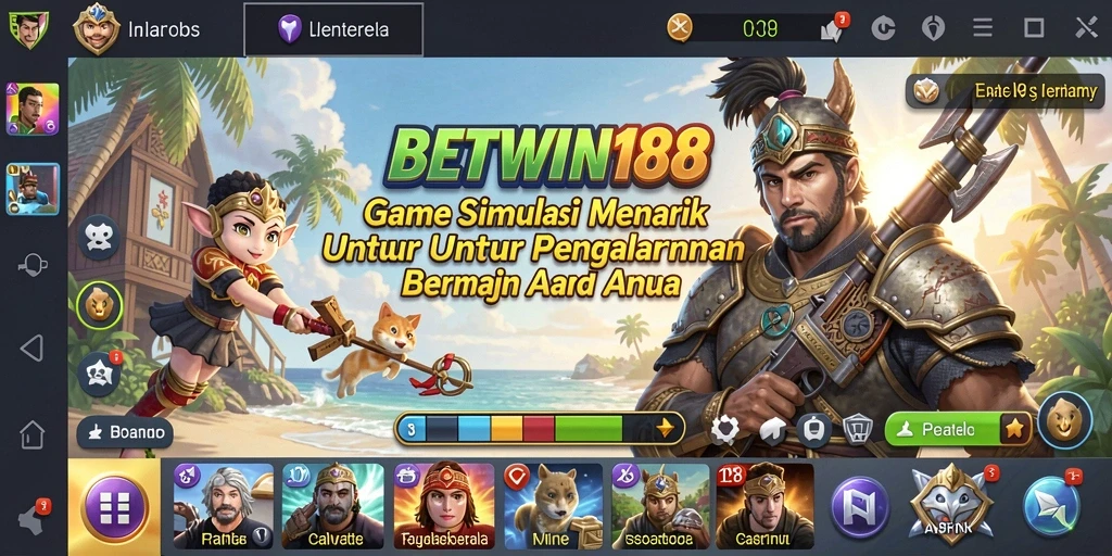 Tangkapan layar dari gameplay BETWIN188 yang menunjukkan aksi seru dan interaktif.