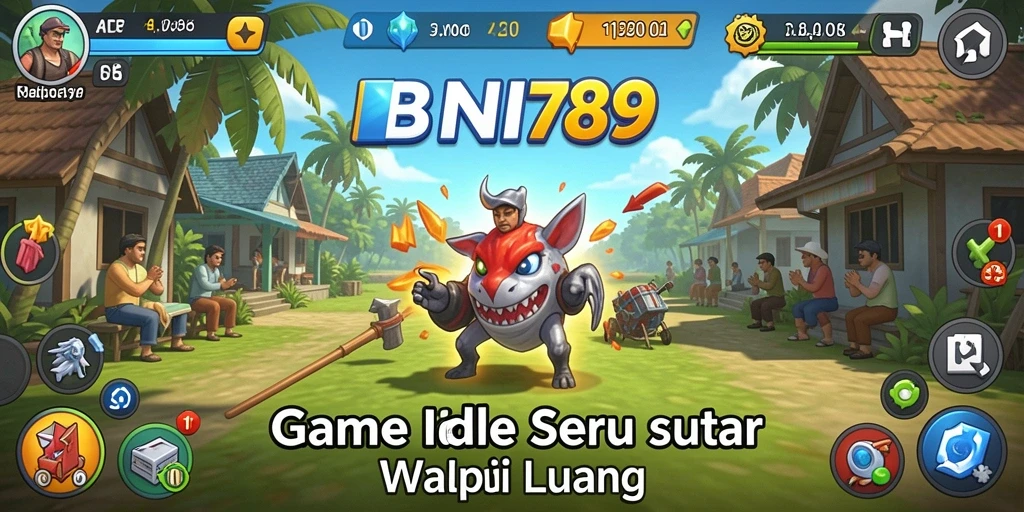 Tampilan gameplay seru BNI789 yang menggambarkan kemajuan character.