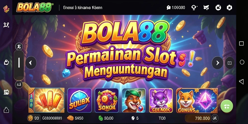 Screenshot gameplay BOLA88 dengan tampilan Slot yang menarik.