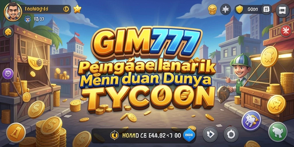 Tampilan gameplay GIM777 dengan elemen Tycoon yang menarik.