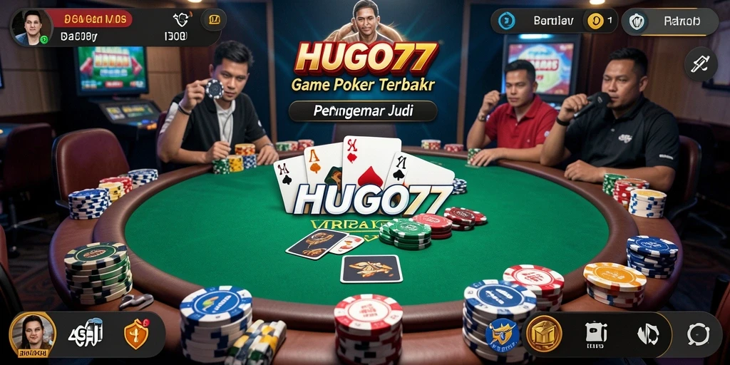 Tampilan gameplay HUGO77 yang seru dan menegangkan.