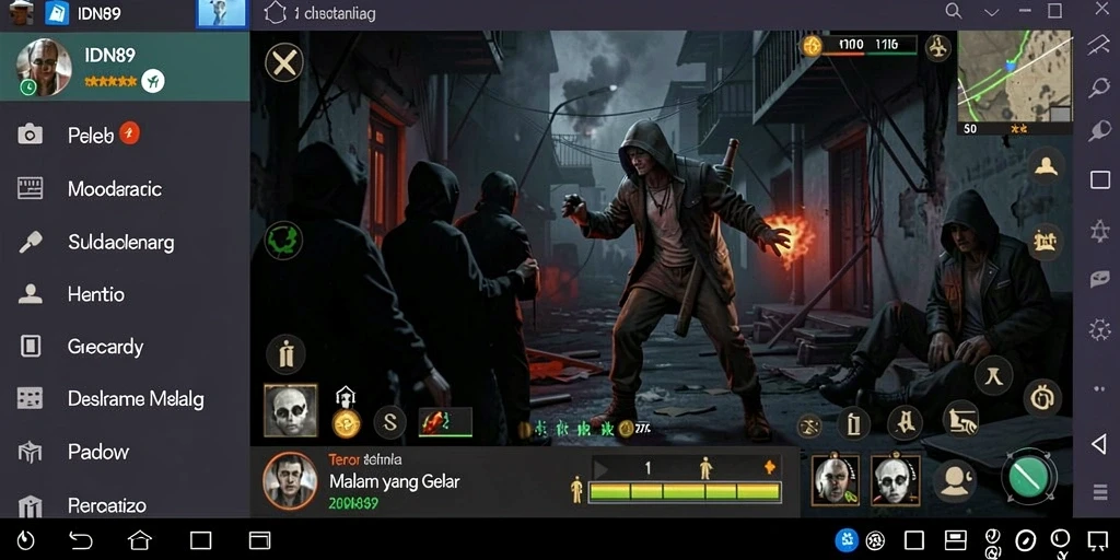Gameplay menegangkan dengan suasana angker dan mencekam.