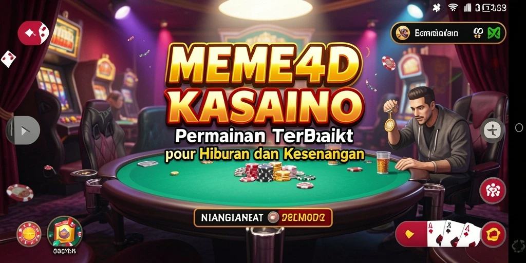 Tampilan menarik gameplay MEME4D yang seru dan mengasyikkan.