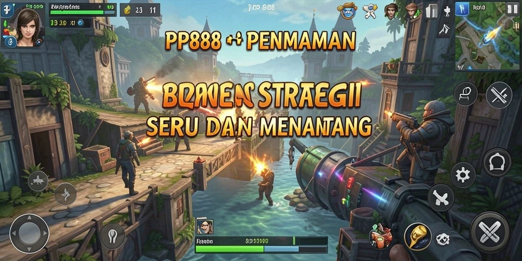 Gameplay PP88 menampilkan tantangan strategi yang intens dan seru.