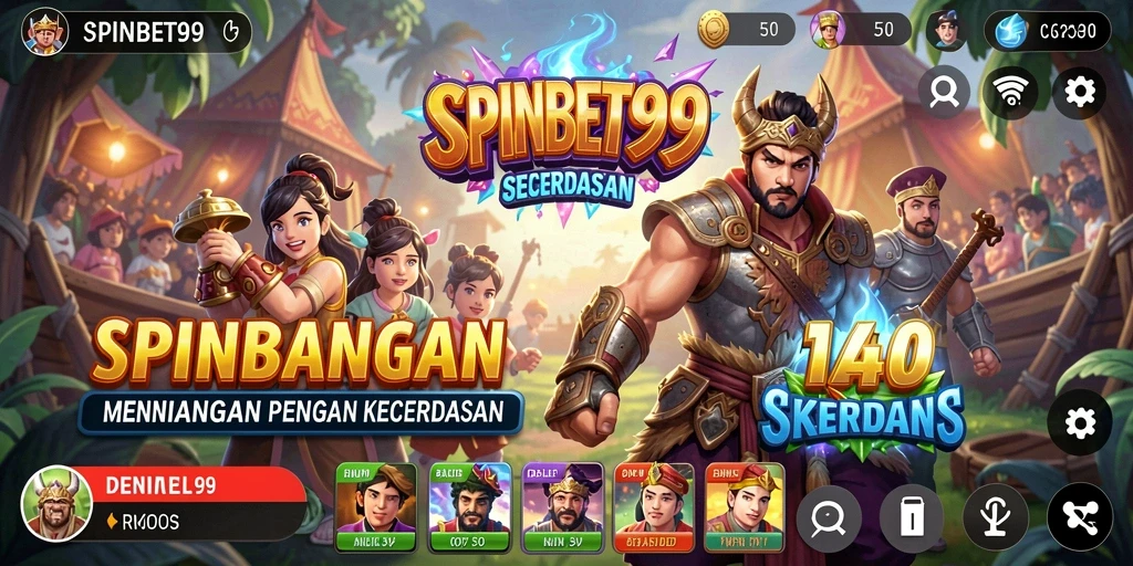 Tampilan gameplay SPINBET99 yang menarik dan strategis.
