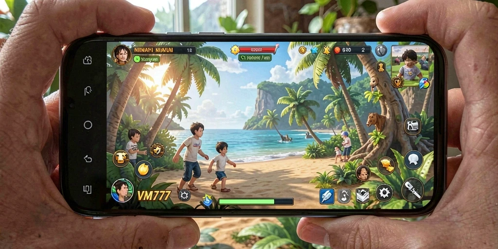Tampilan seru gameplay VM777 yang penuh tantangan dan kesenangan.