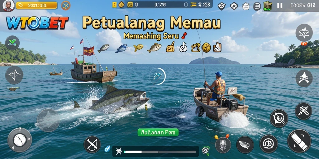 Tangkapan ikan besar dan lokasi memancing yang indah.